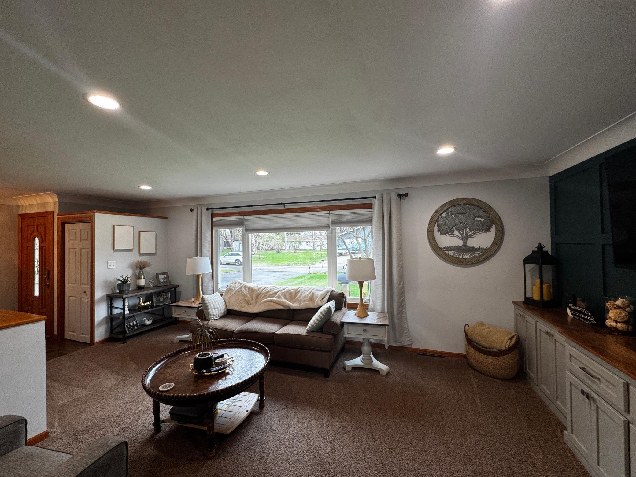 Livingroom from dining room/kitchen area.
