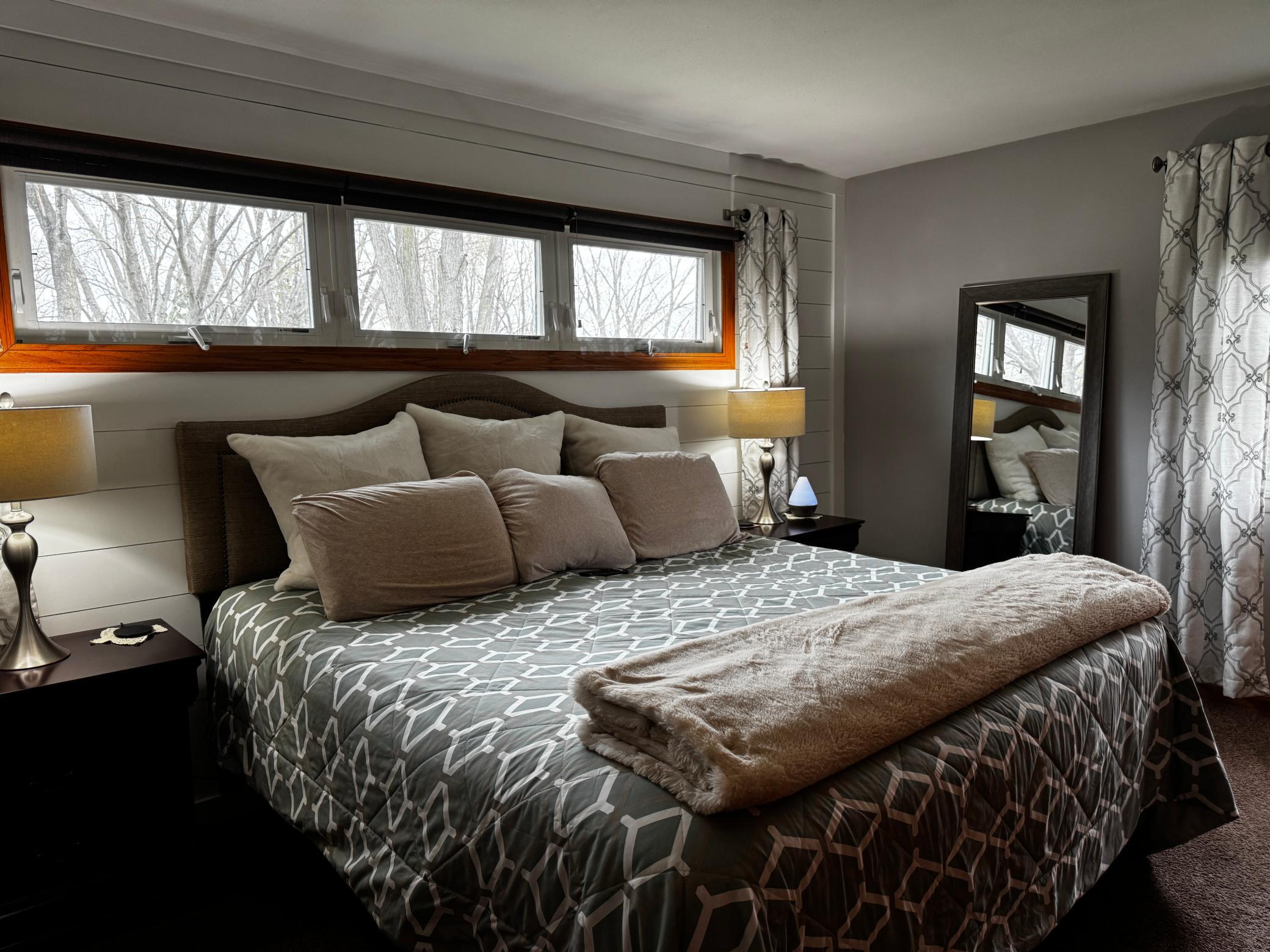 Primary main floor bedroom