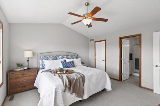 Primary Bedroom with Large Walk-in Closet