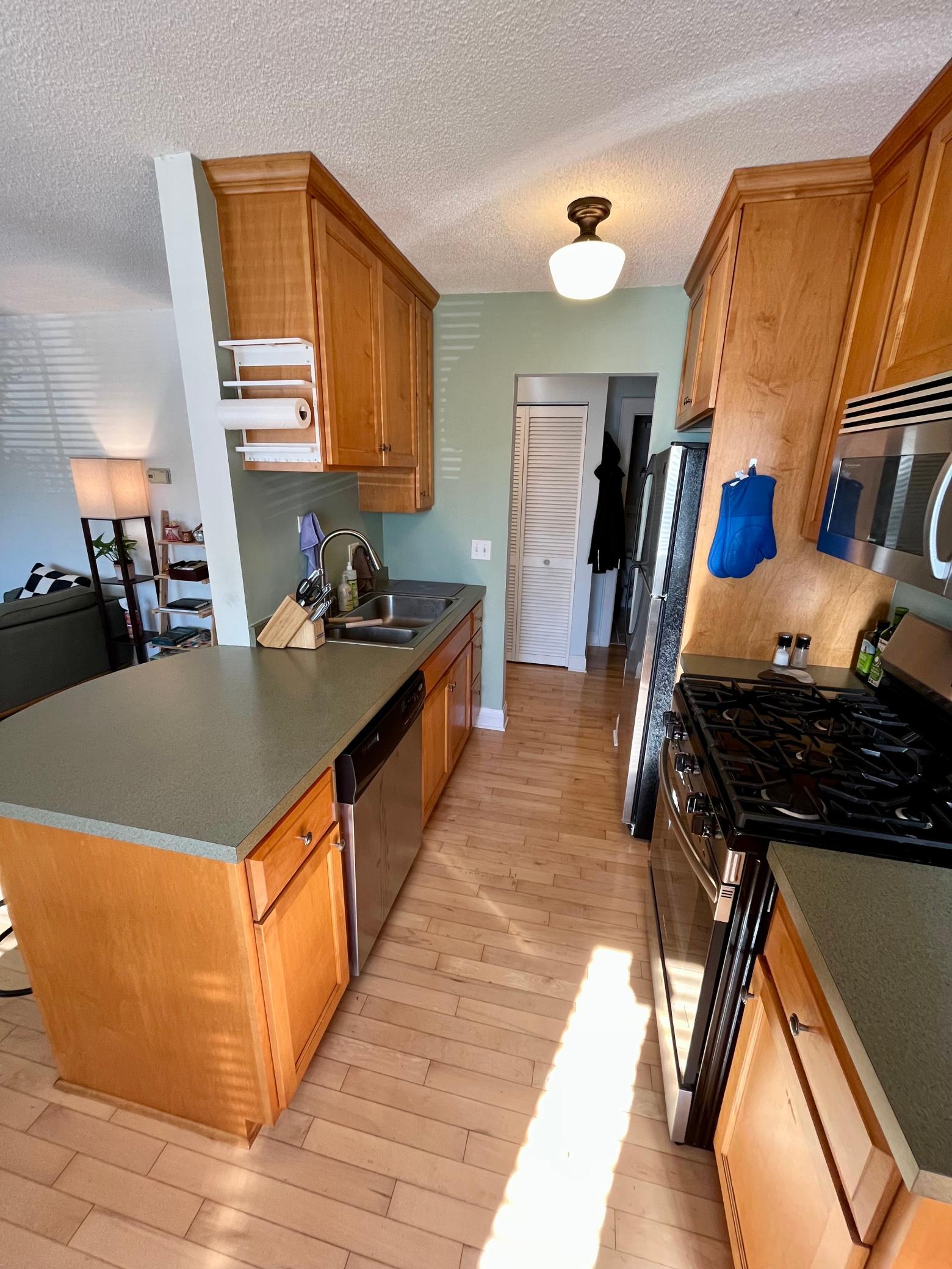 Kitchen from the window