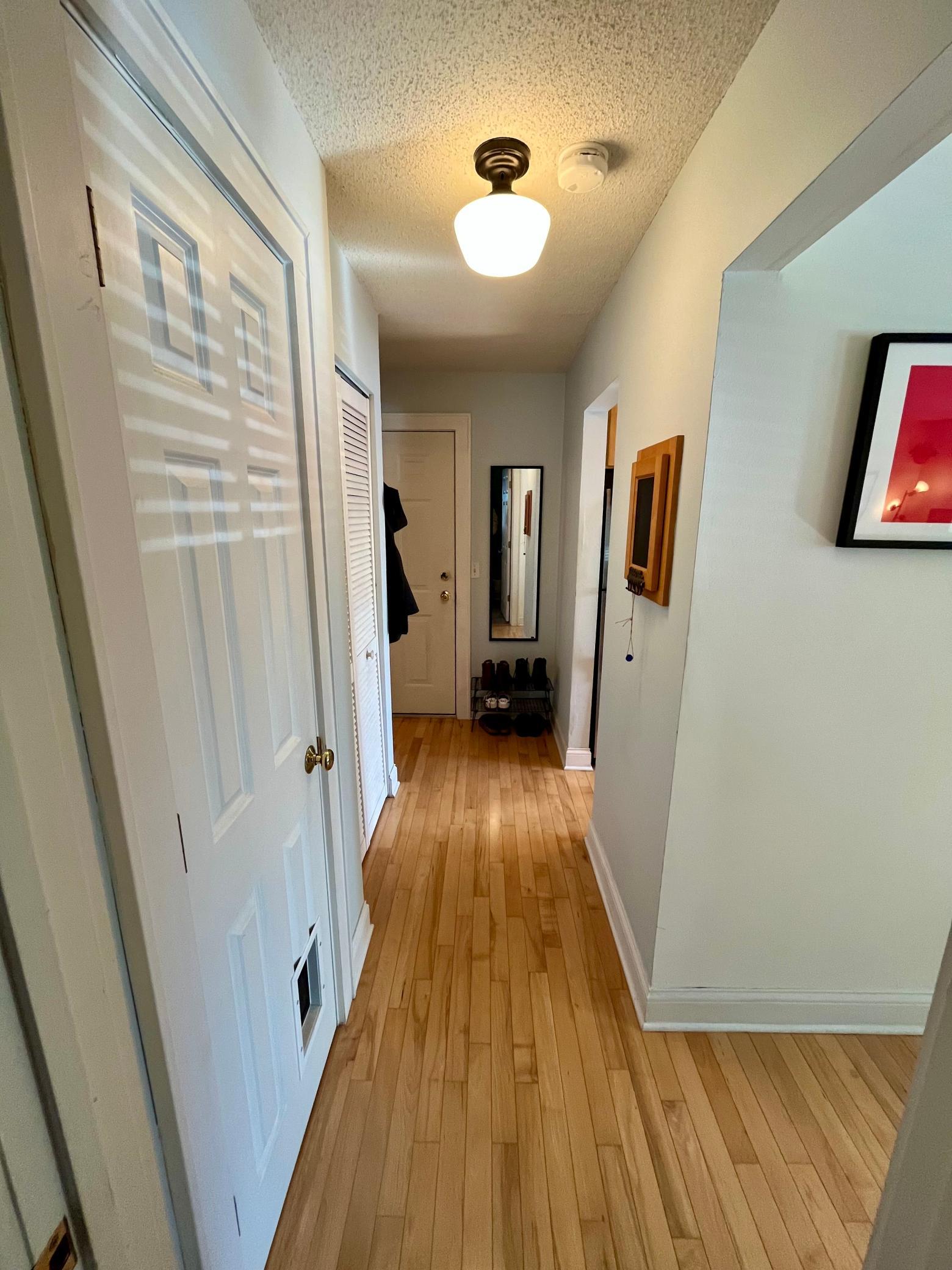 Hallway from the bedroom