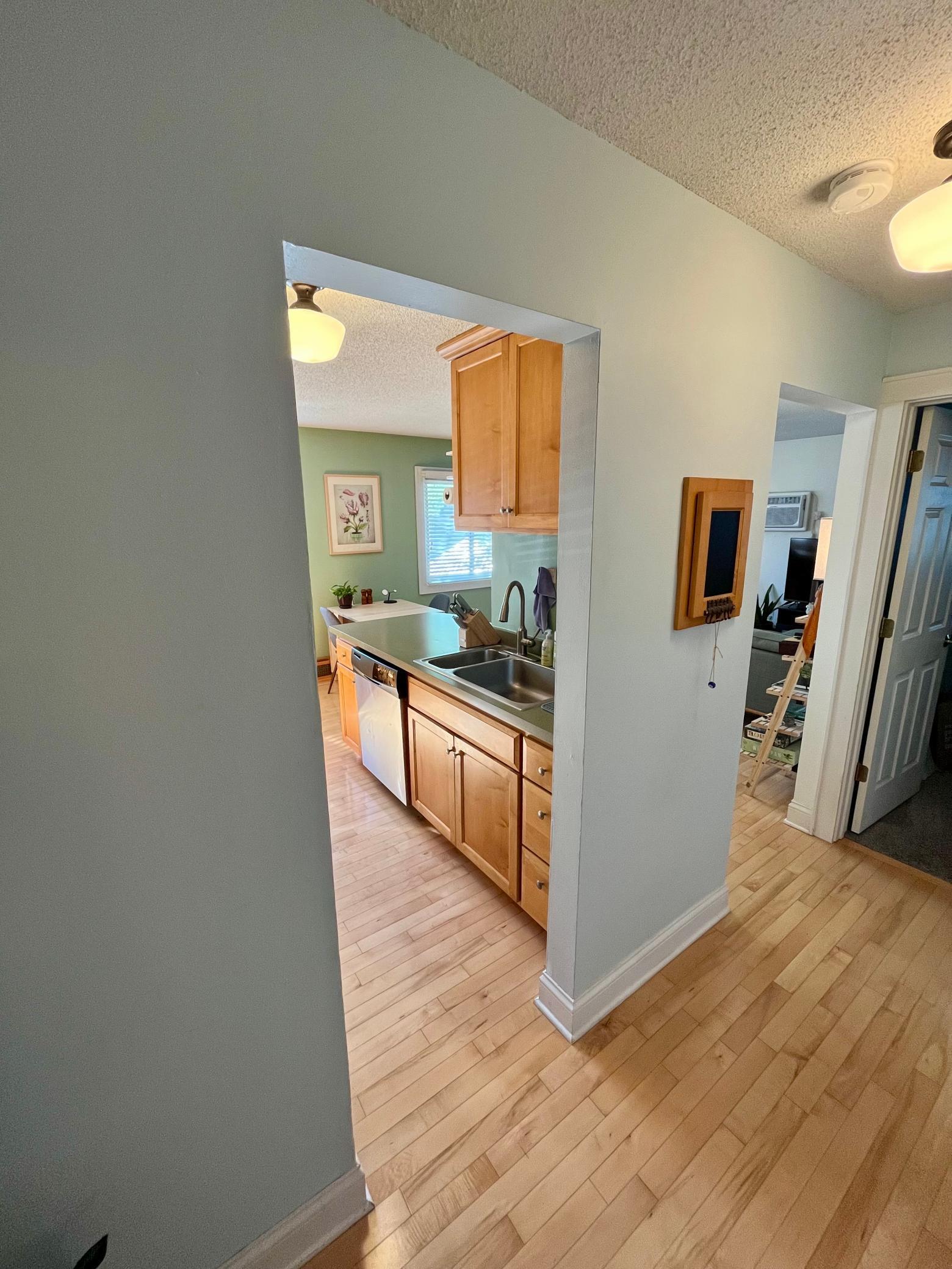 Entry way into kitchen