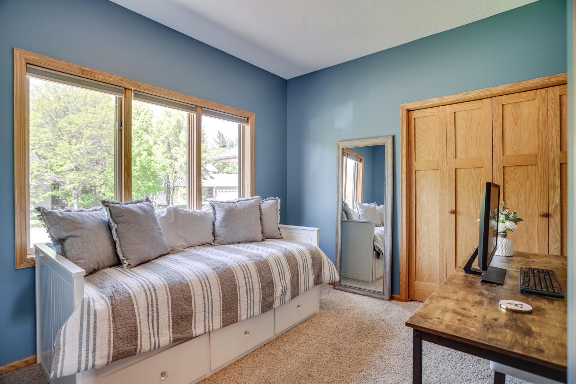 Third bedroom on the main level