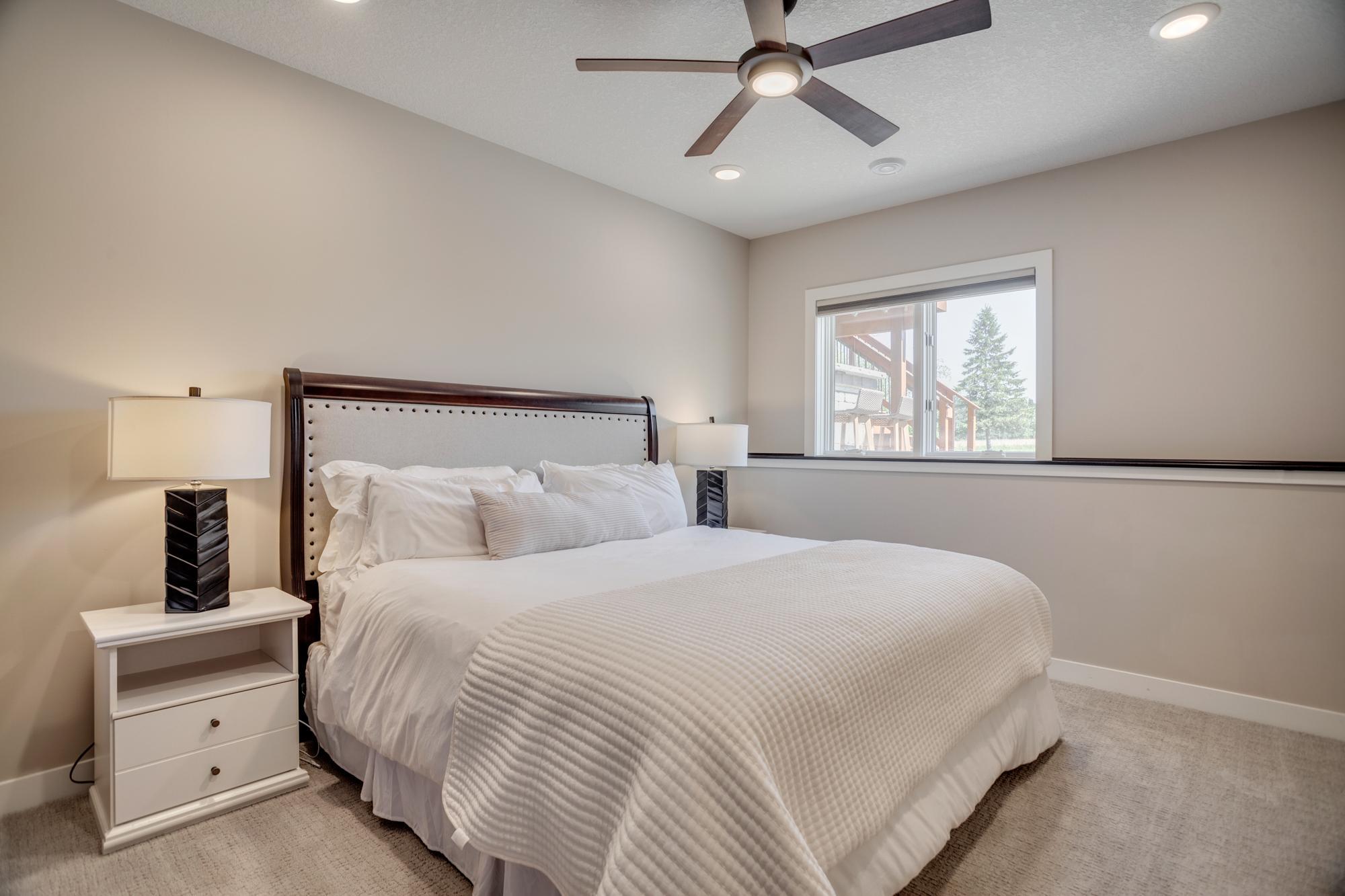 Fourth bedroom located in lower level