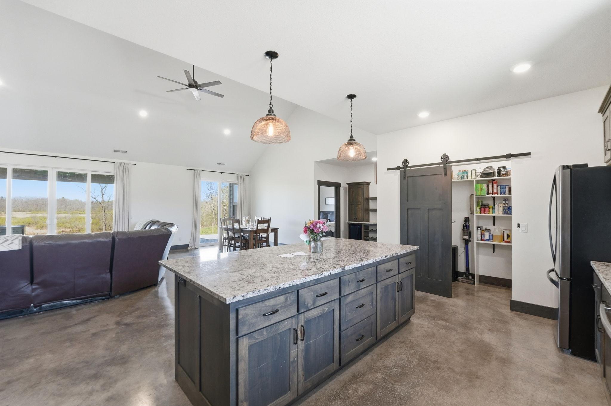Kitchen View w/ Pantry