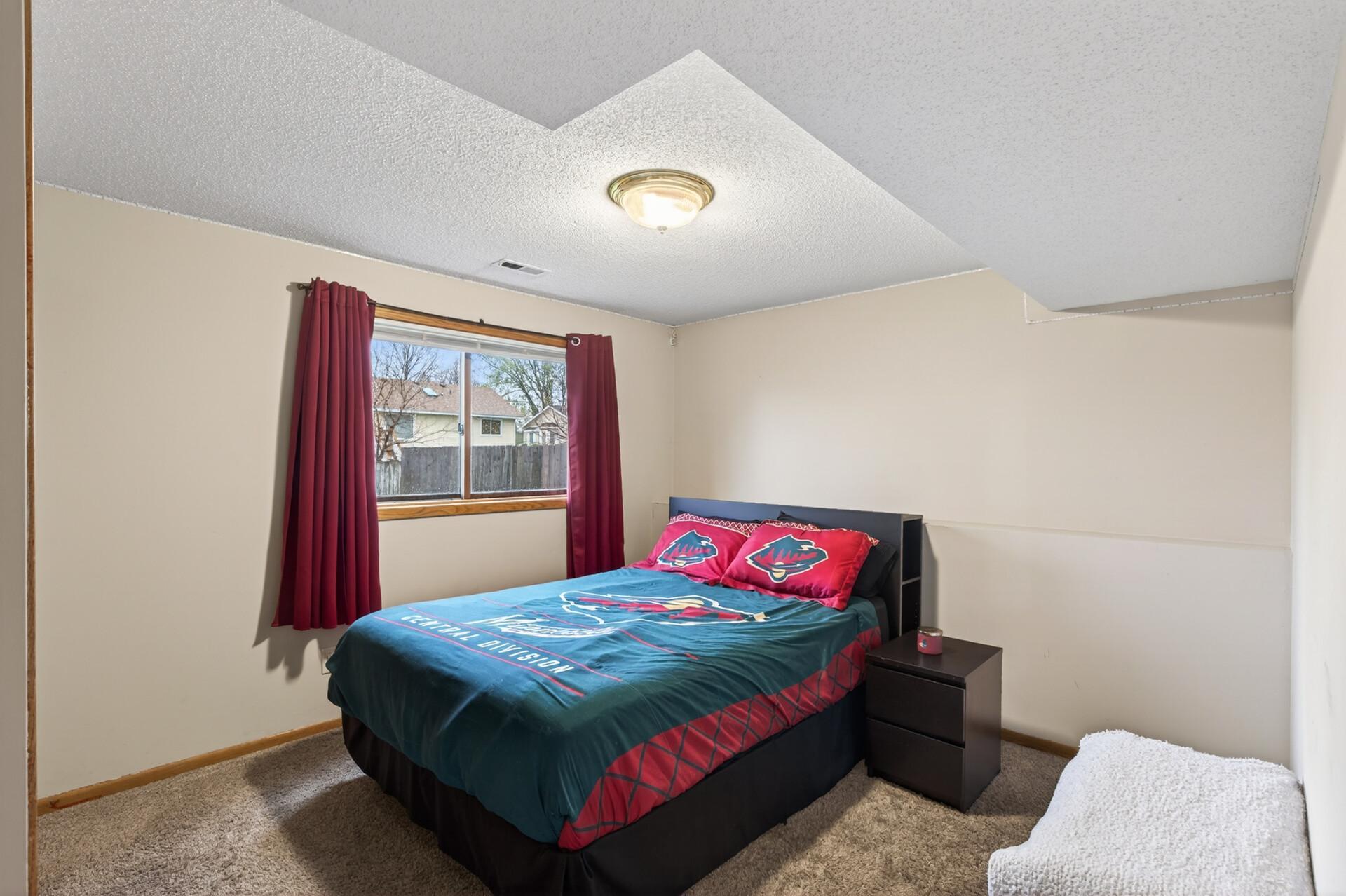 BR 5 on Lower level with large closet
