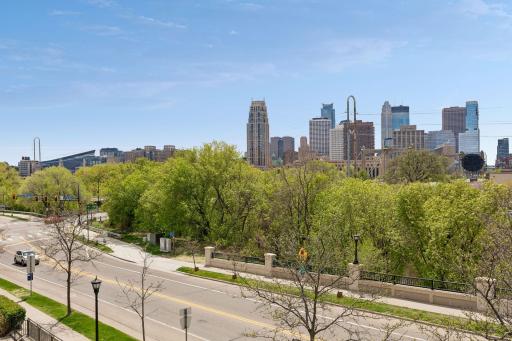 Beautiful skyline views from your rooftop deck. Perfect venue for watching fireworks