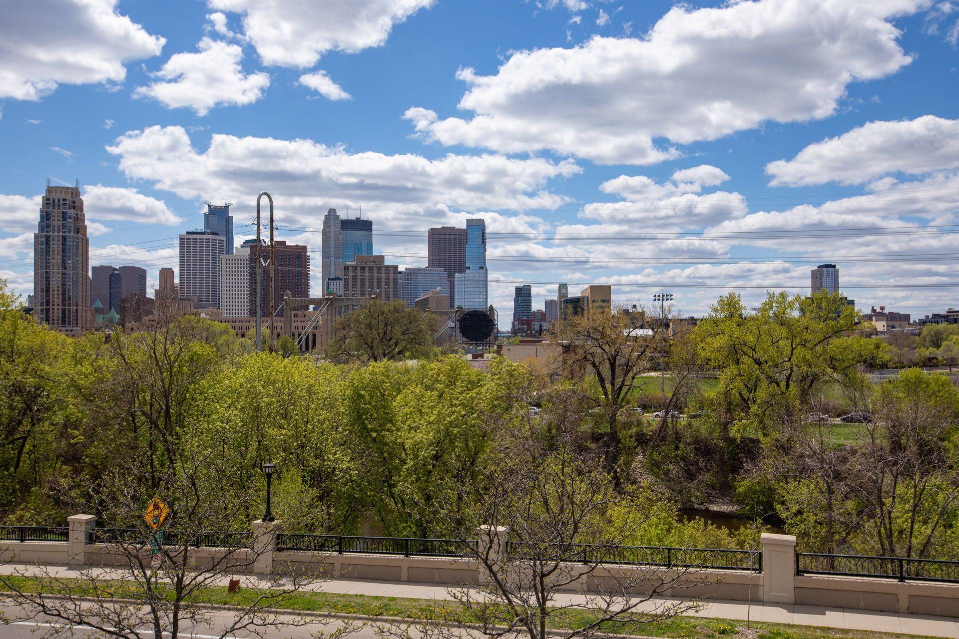 Skyline and river views