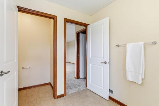 Master bath with double vanity, soaking tub, and separate shower -18849-64th-Ave-33.jpg