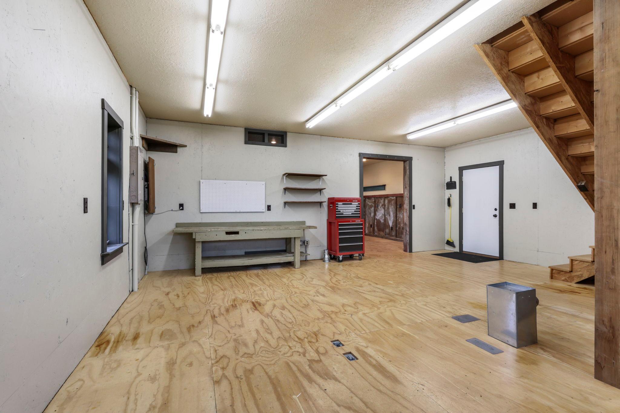 Shop area.