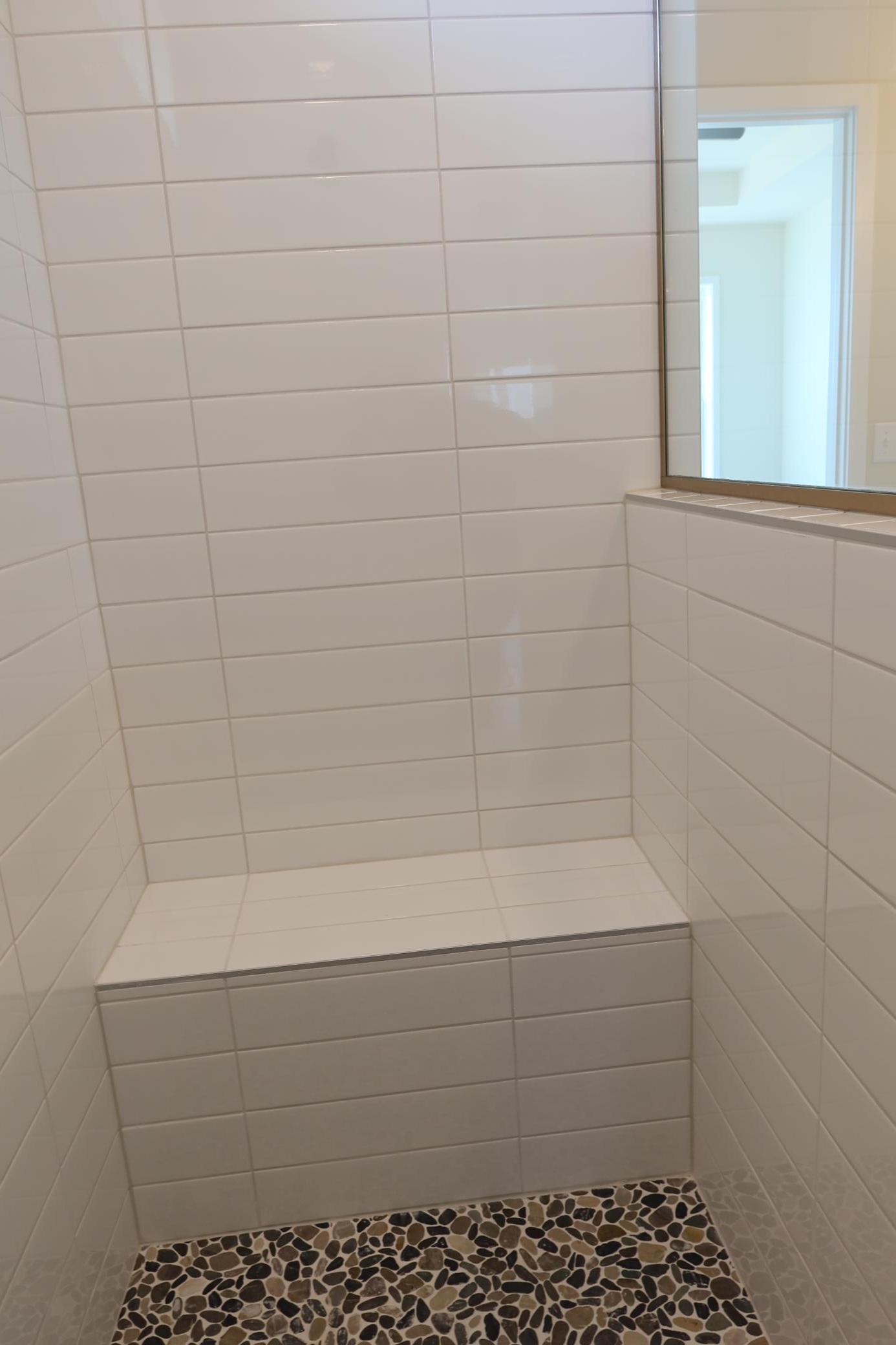 Primary Bath- Shower Bench