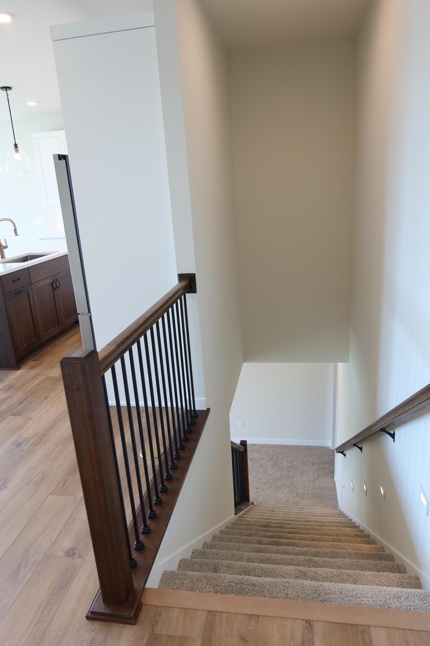 Stairs to Finished Lower Level
