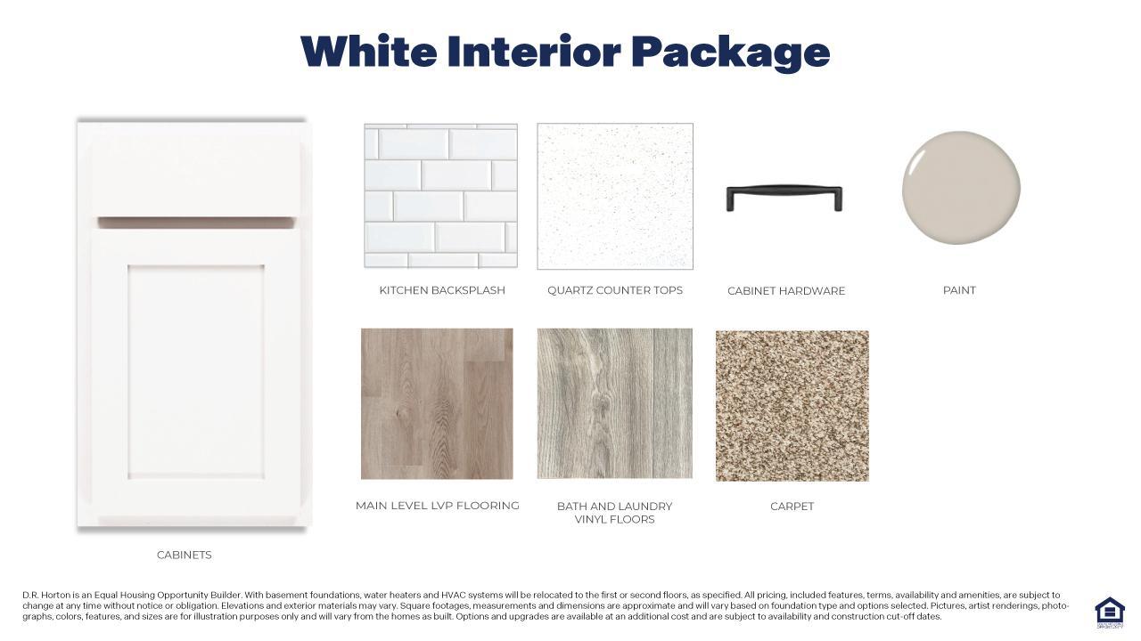 Your home will look bright and elegant in our White designer interior package!
