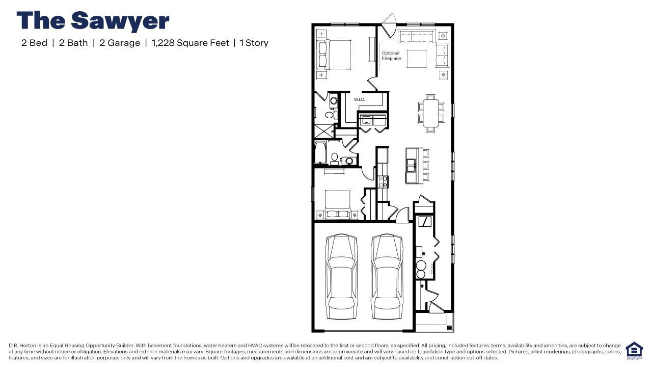 The Sawyer layout is one of function and practicality.
