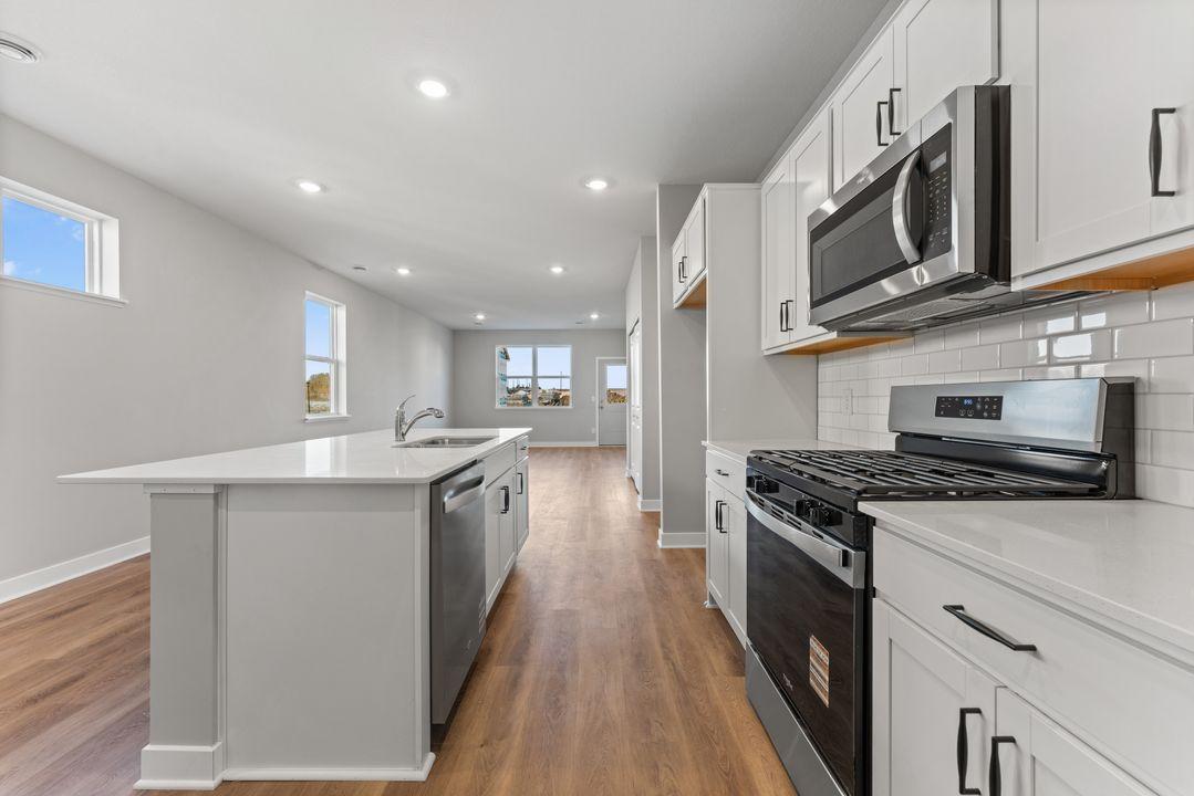 Don't forget about the dishwasher - spend your time doing anything else! Spec home. Actual home is under construction - color and finish will vary.