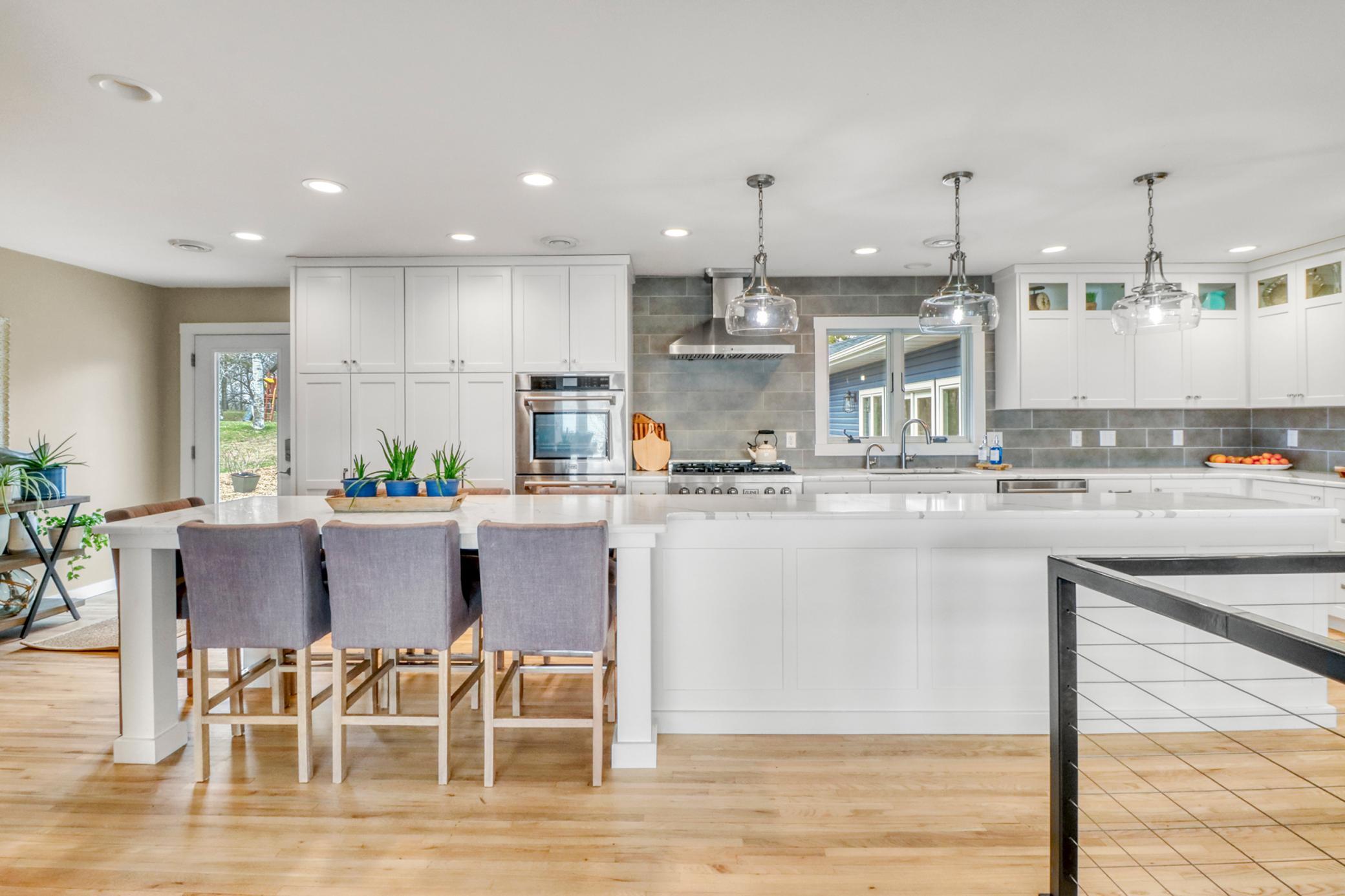 Front of home kitchen view