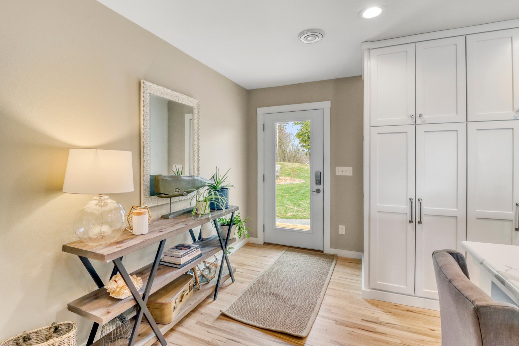 Entry from front of house