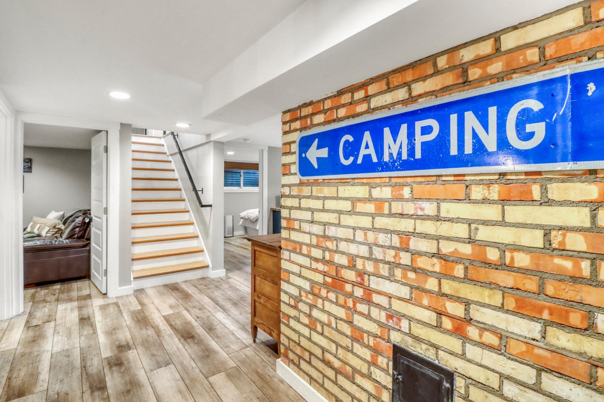 Basement entrance