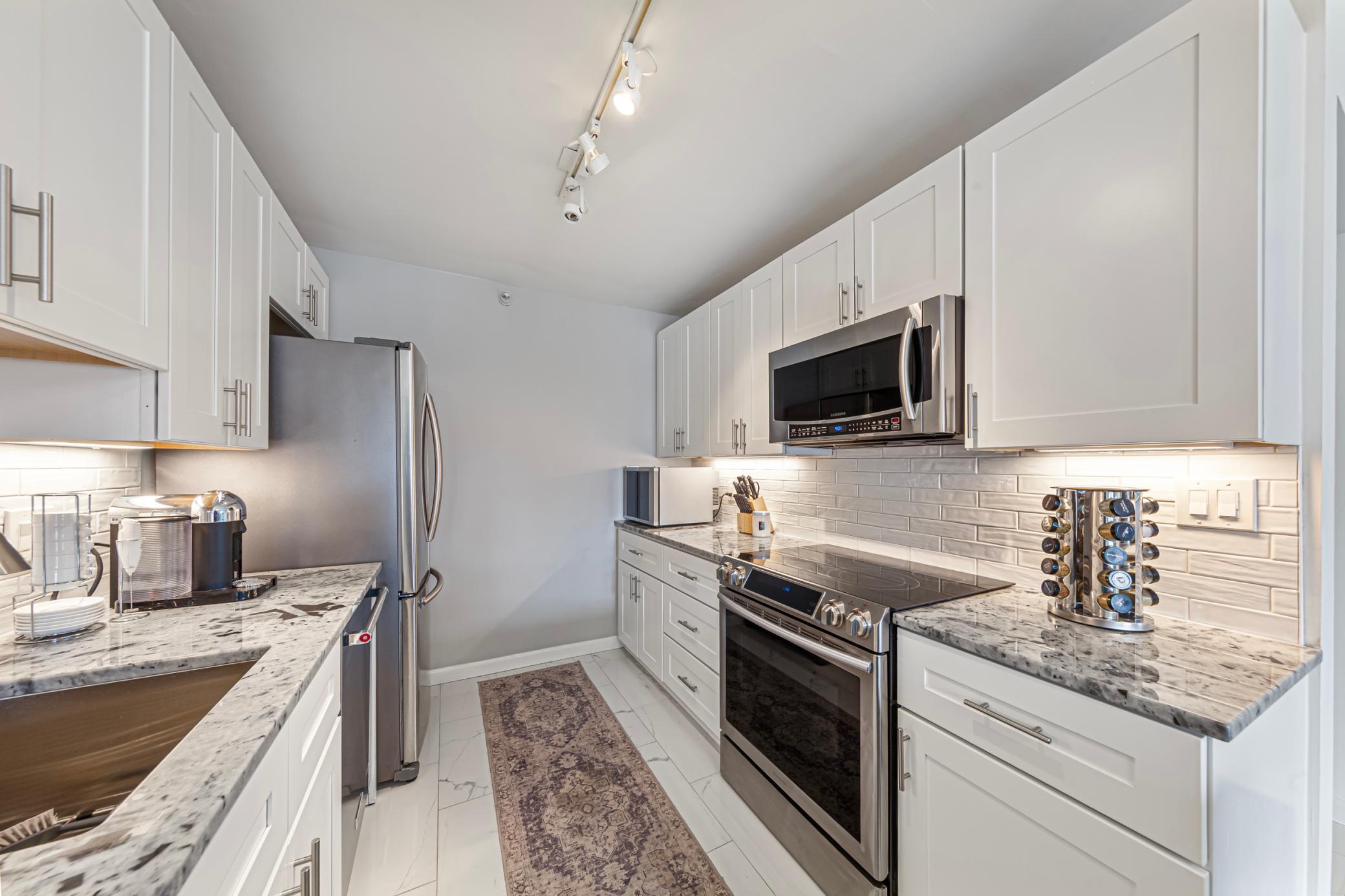 This updated kitchen cannot be beat