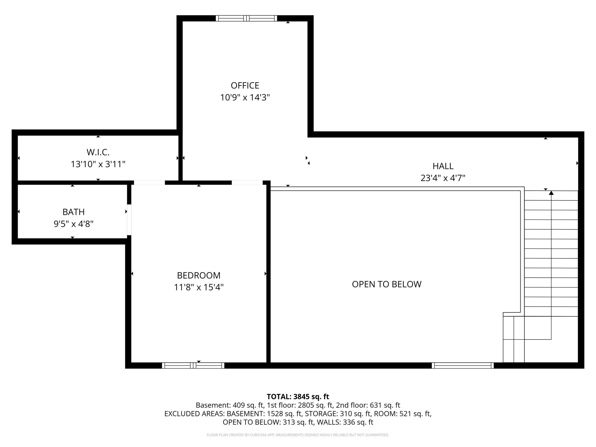 Floor Plan - Second Level