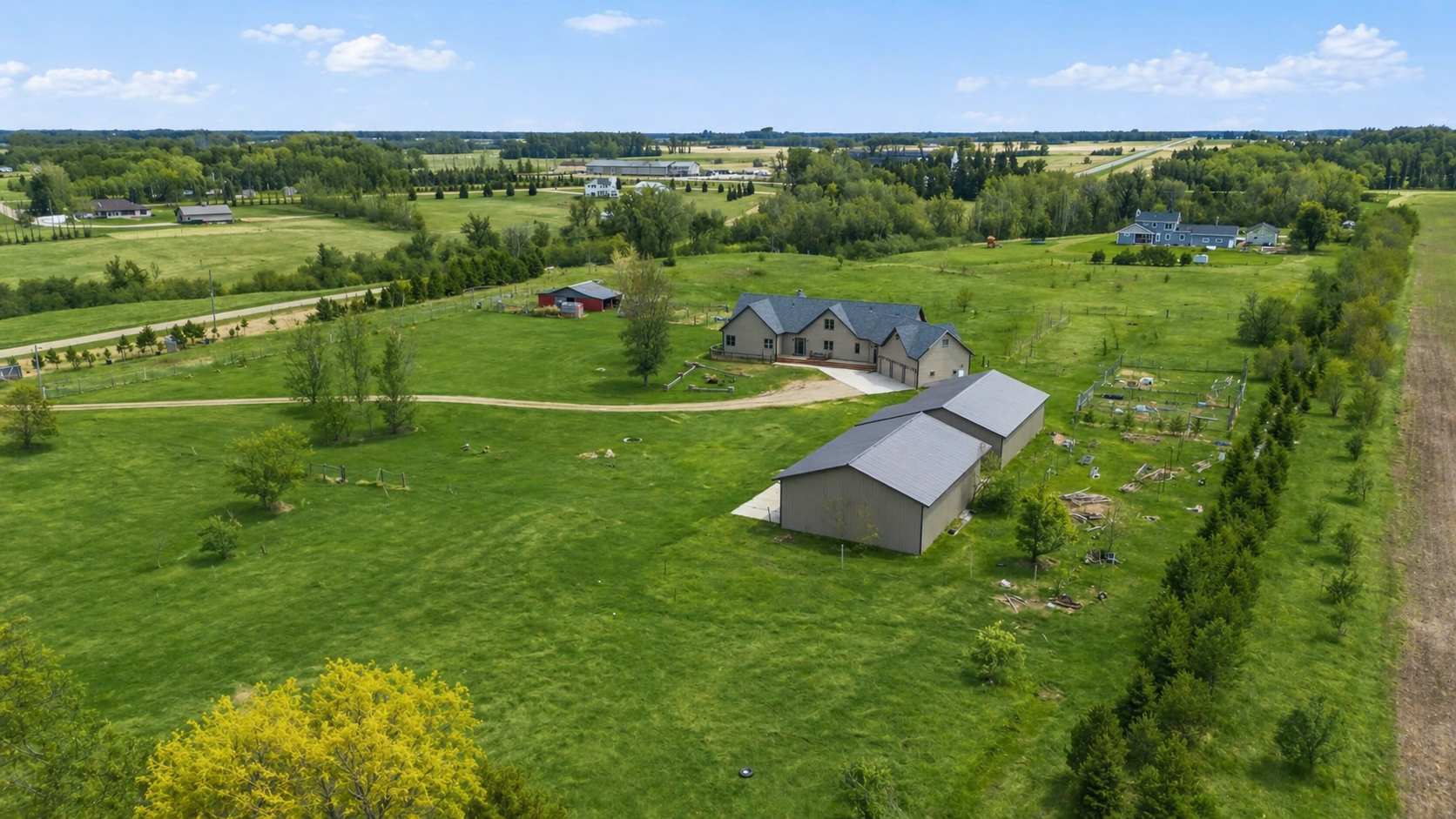 Drone -3 Green Grass