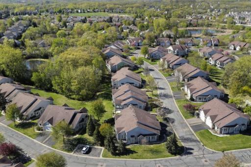 View of Savanna Oaks Drive. Property is third up on the left.
