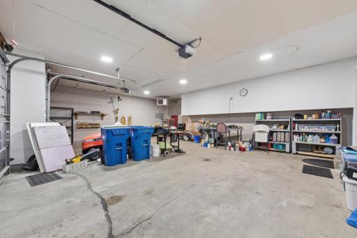 Spacious 3-Car Garage is Insulated and Heated