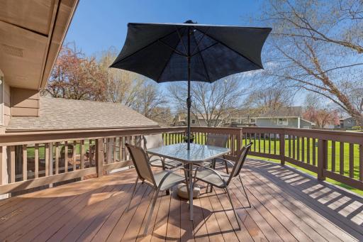 Upper Deck off Dining Room