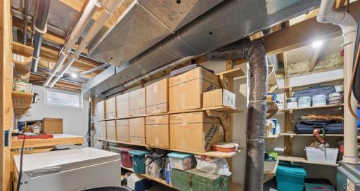 Shelving-Storage Room on the 4th Level