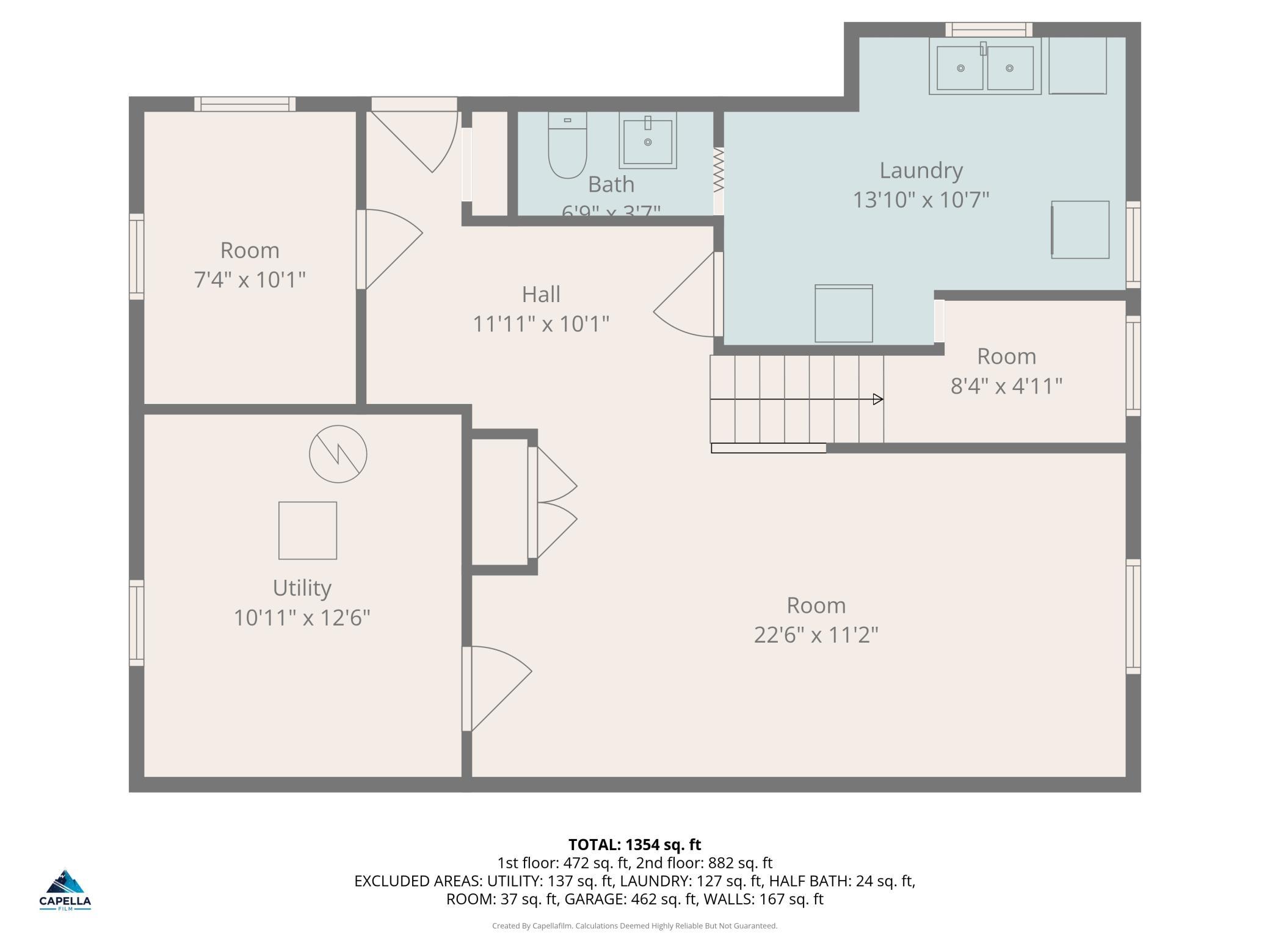 Lower Level Floor Plan
