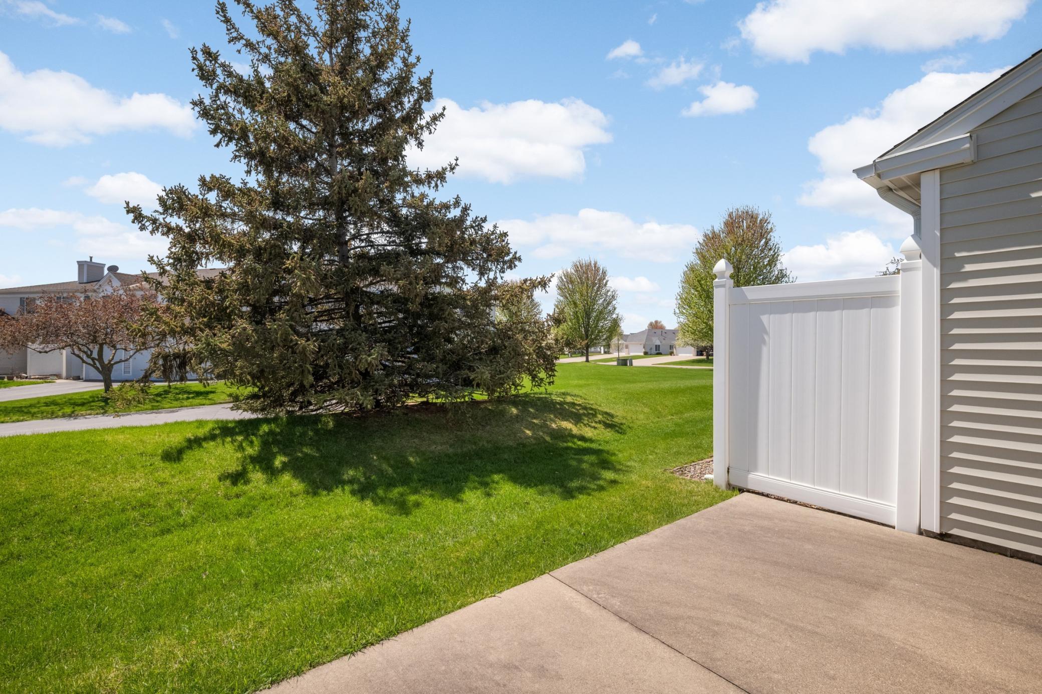 Enjoy some extra green space!