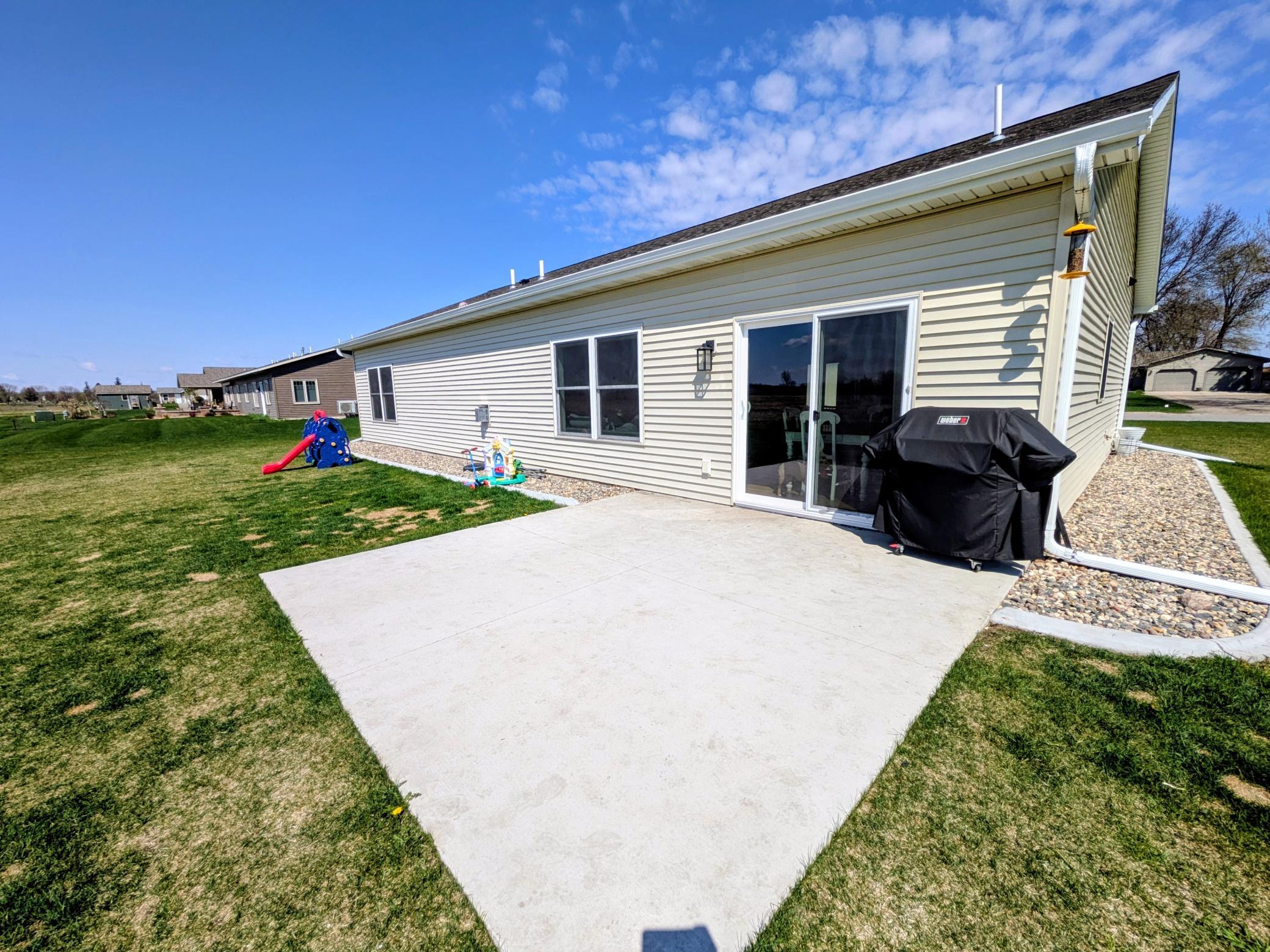 Rear Patio - Sliding Door to Dining Room