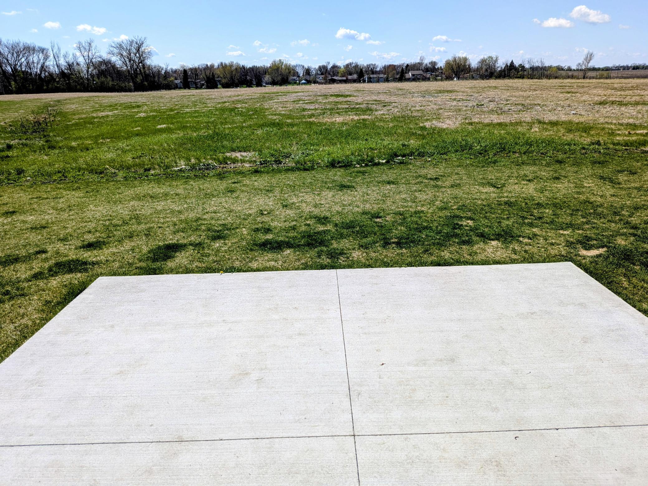 View from backyard/patio