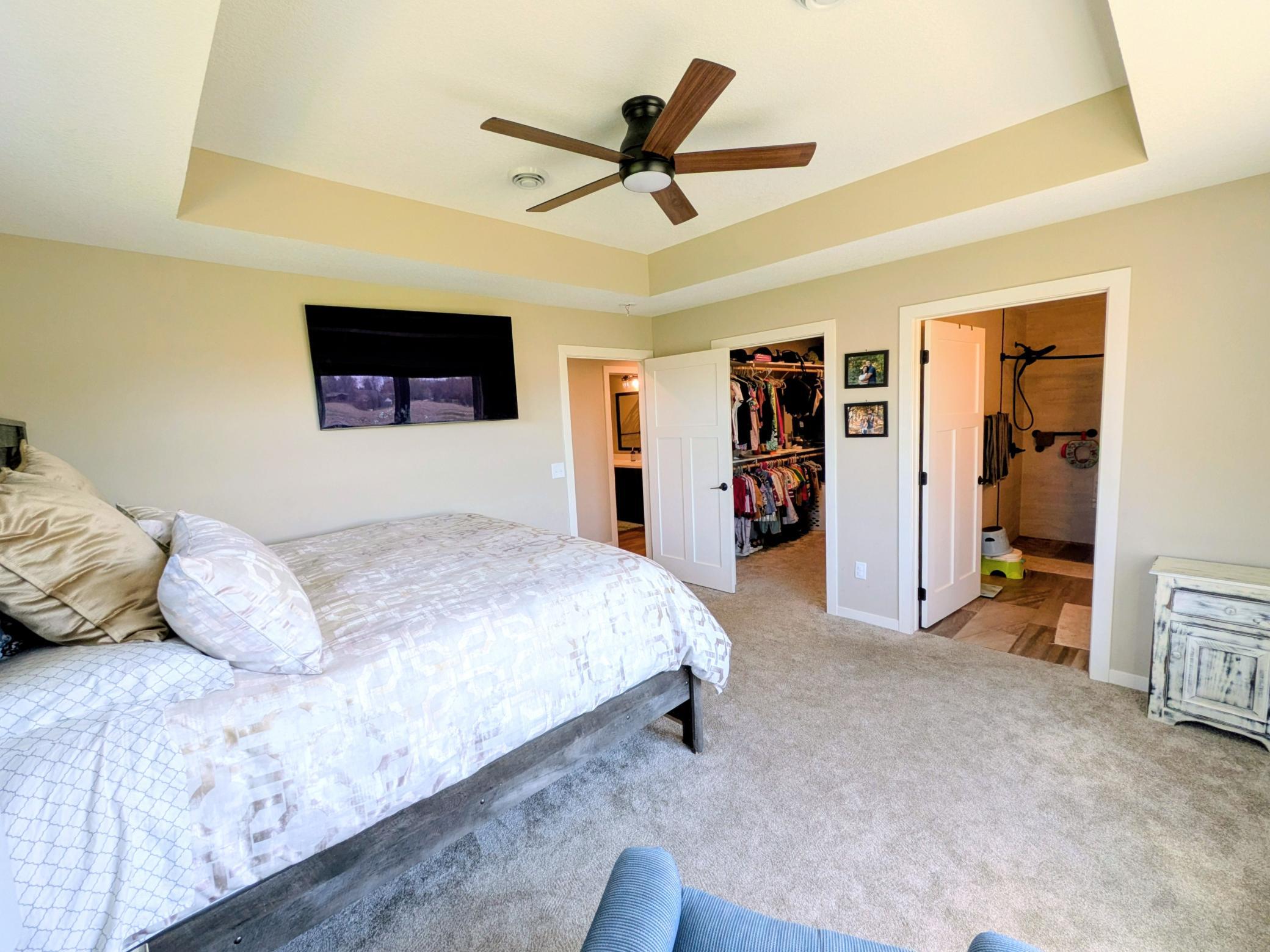 Primary Bedroom with Walk-In Closet and Private Bathroom