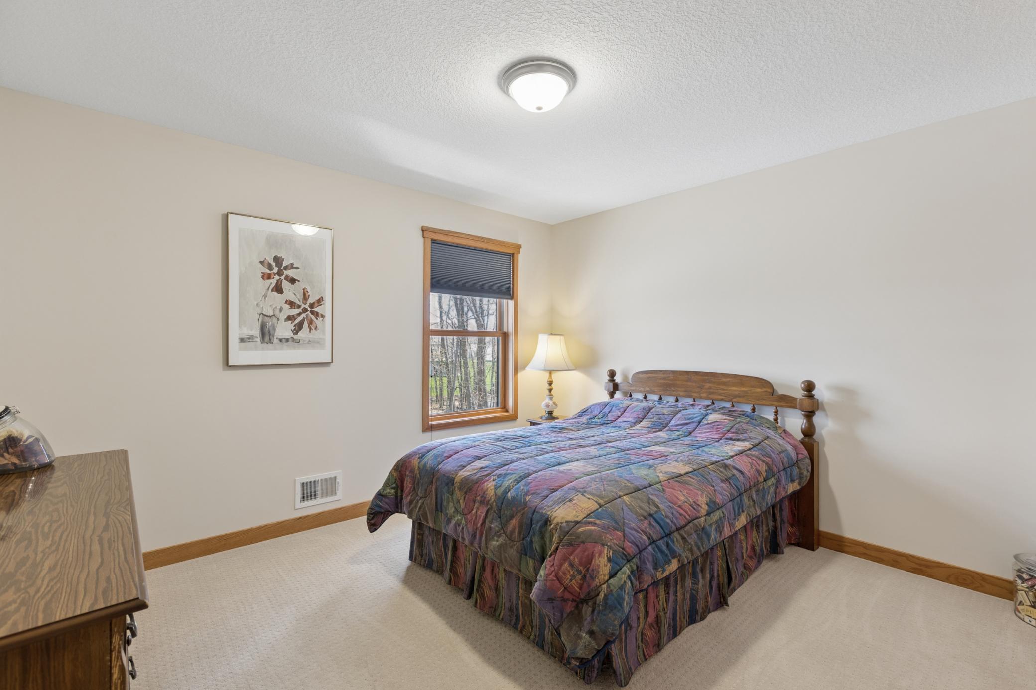 The upper level has 2 spacious bedrooms!