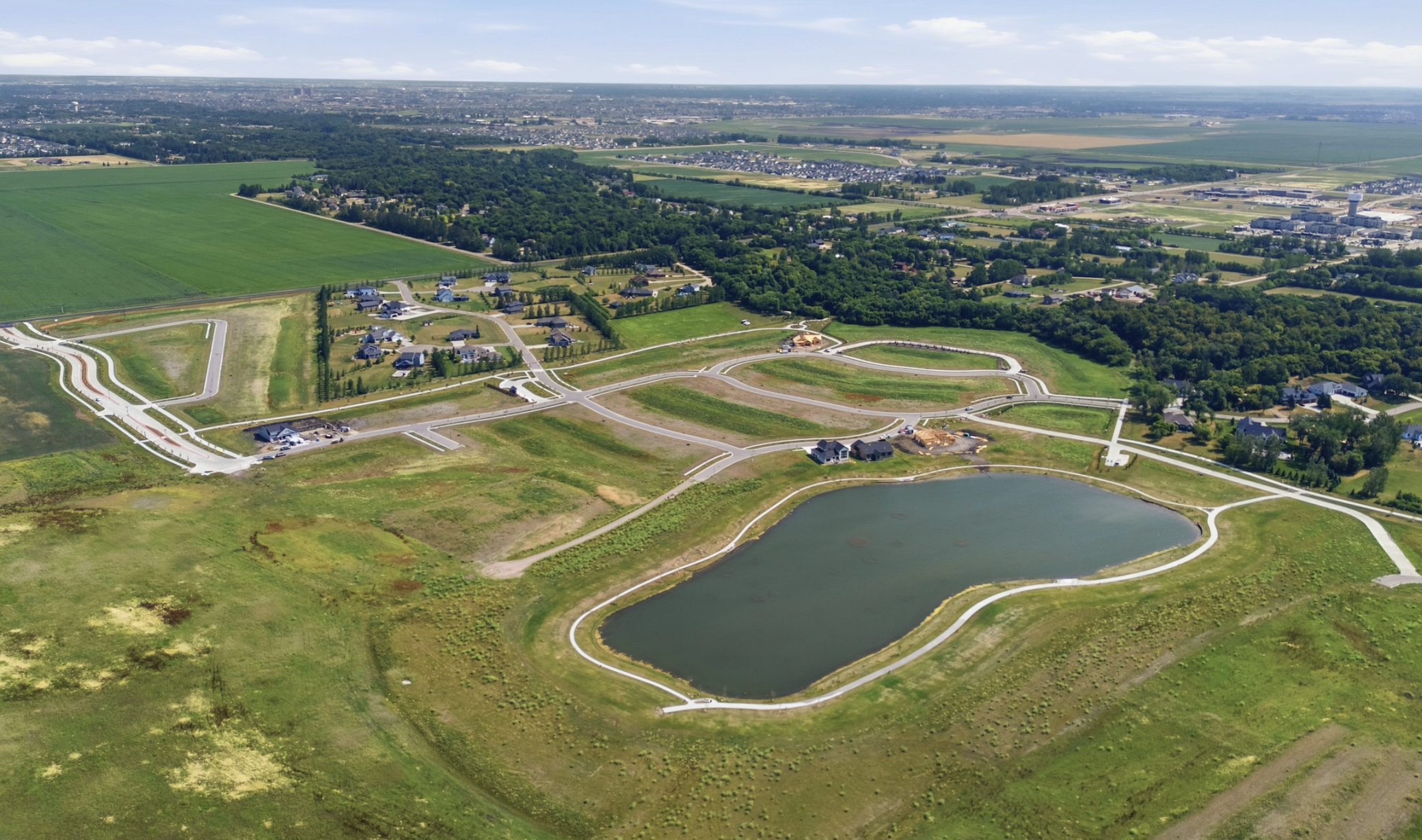Rivers Edge Aerial View