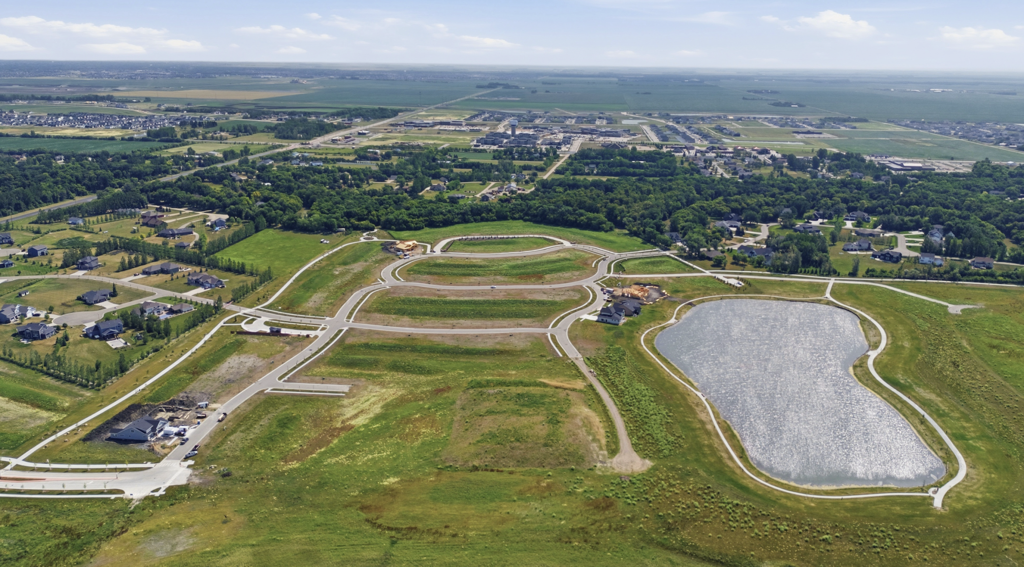 Rivers Edge Aerial View