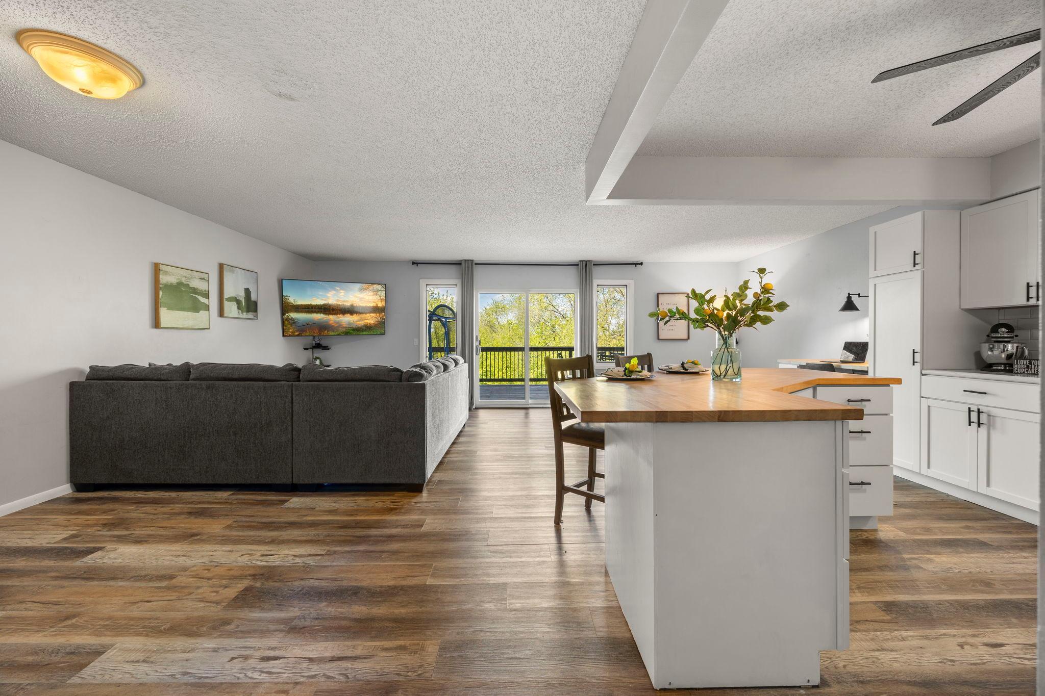 Open floor plan