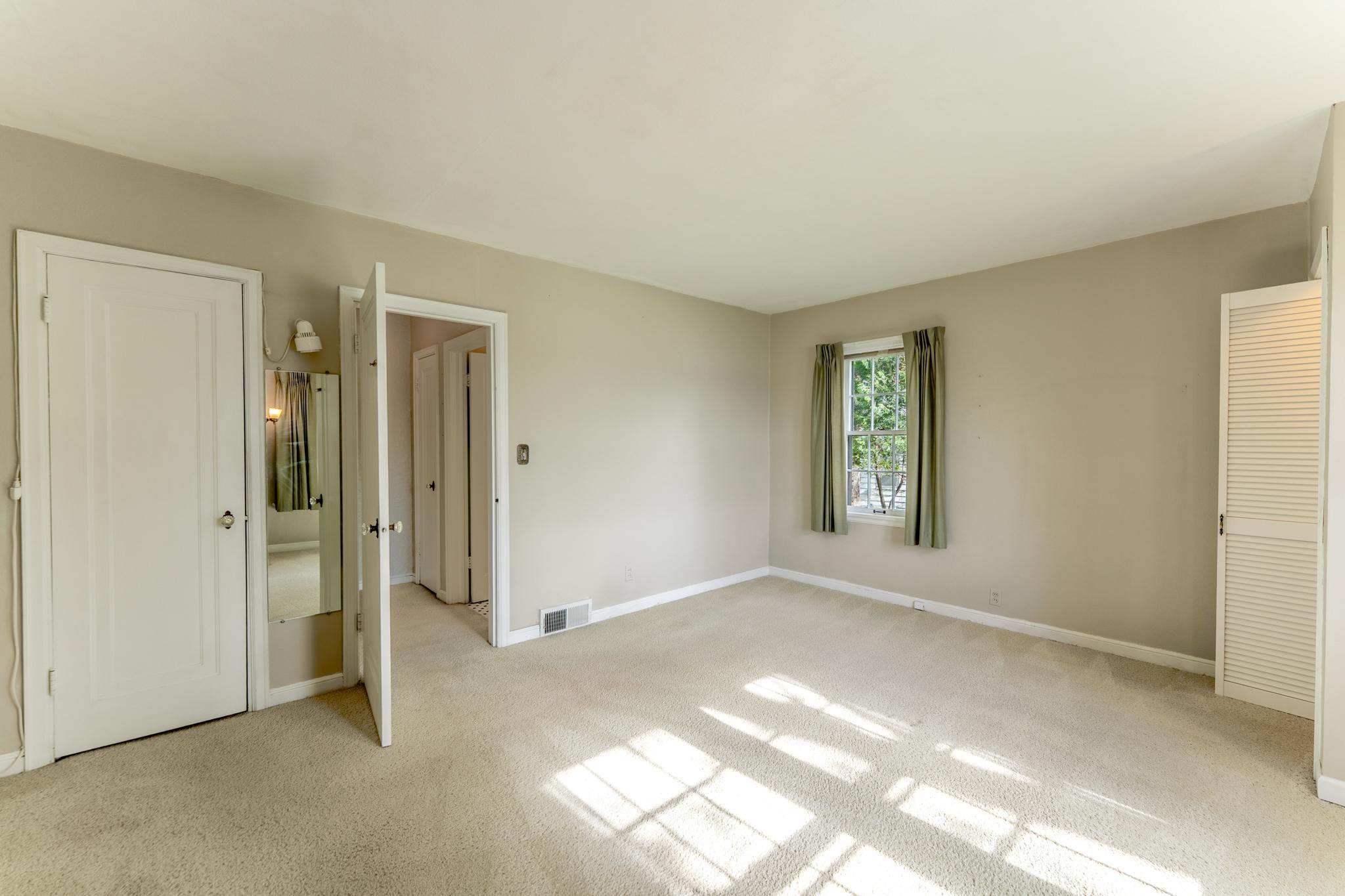 Main floor bedroom 1.