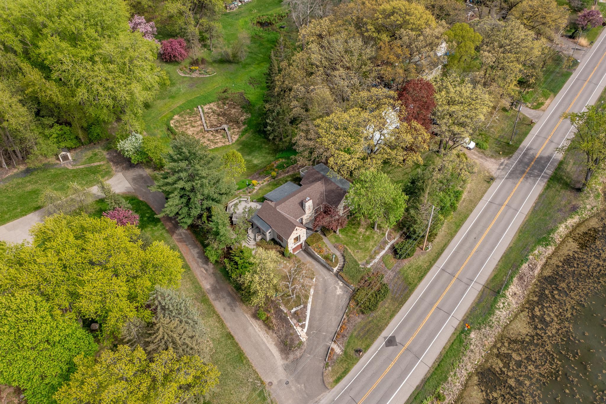 Sweeping views of Lake Gervais and a generous 1-acre lot. Welcome home.