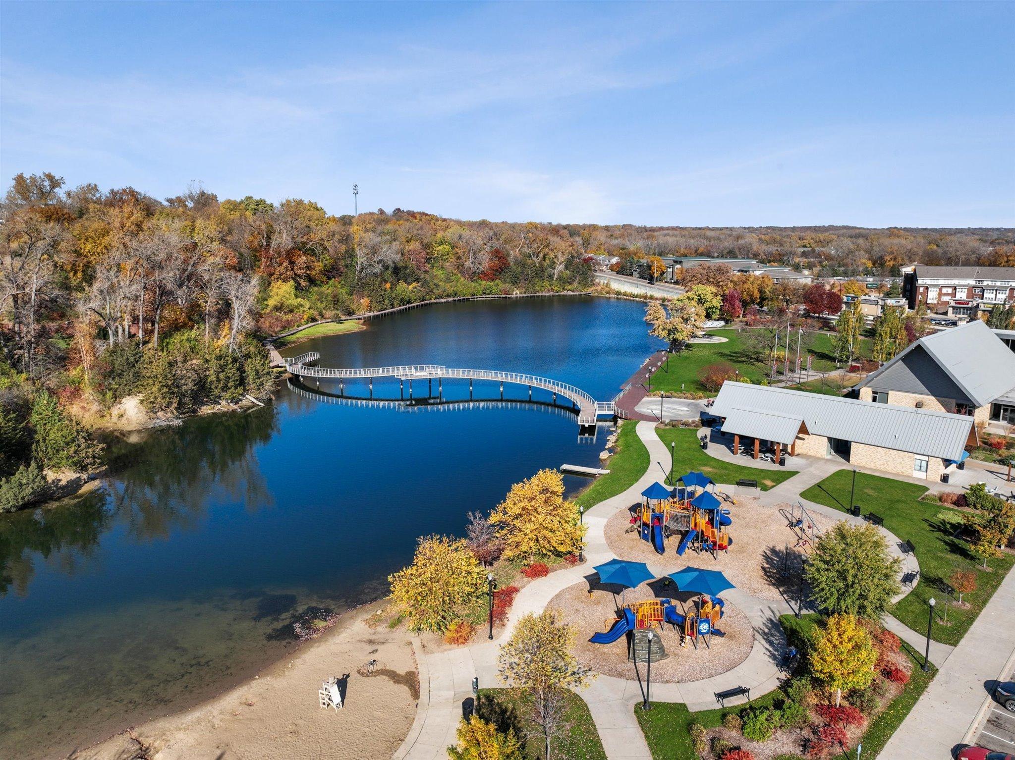 Set in the heart of Chaska, Fireman's Park includes Clayhole Beach and the Curling & Event Center
