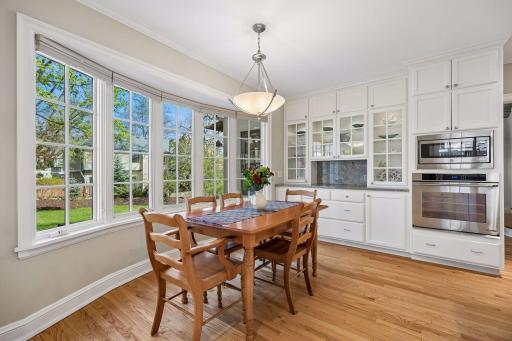 Eat-in Kitchen w/east facing windows for AM sun