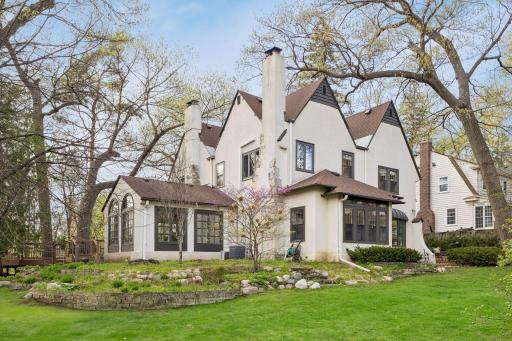 306 W Minnehaha Parkway on sprawling triple lot overlooking Minnehaha Creek