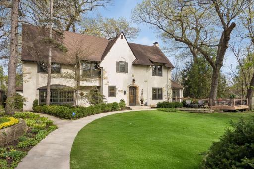 306 W Minnehaha Parkway on sprawling triple lot overlooking Minnehaha Creek