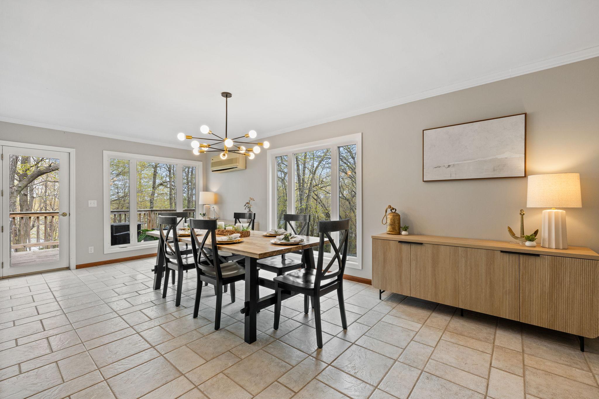 Dining area