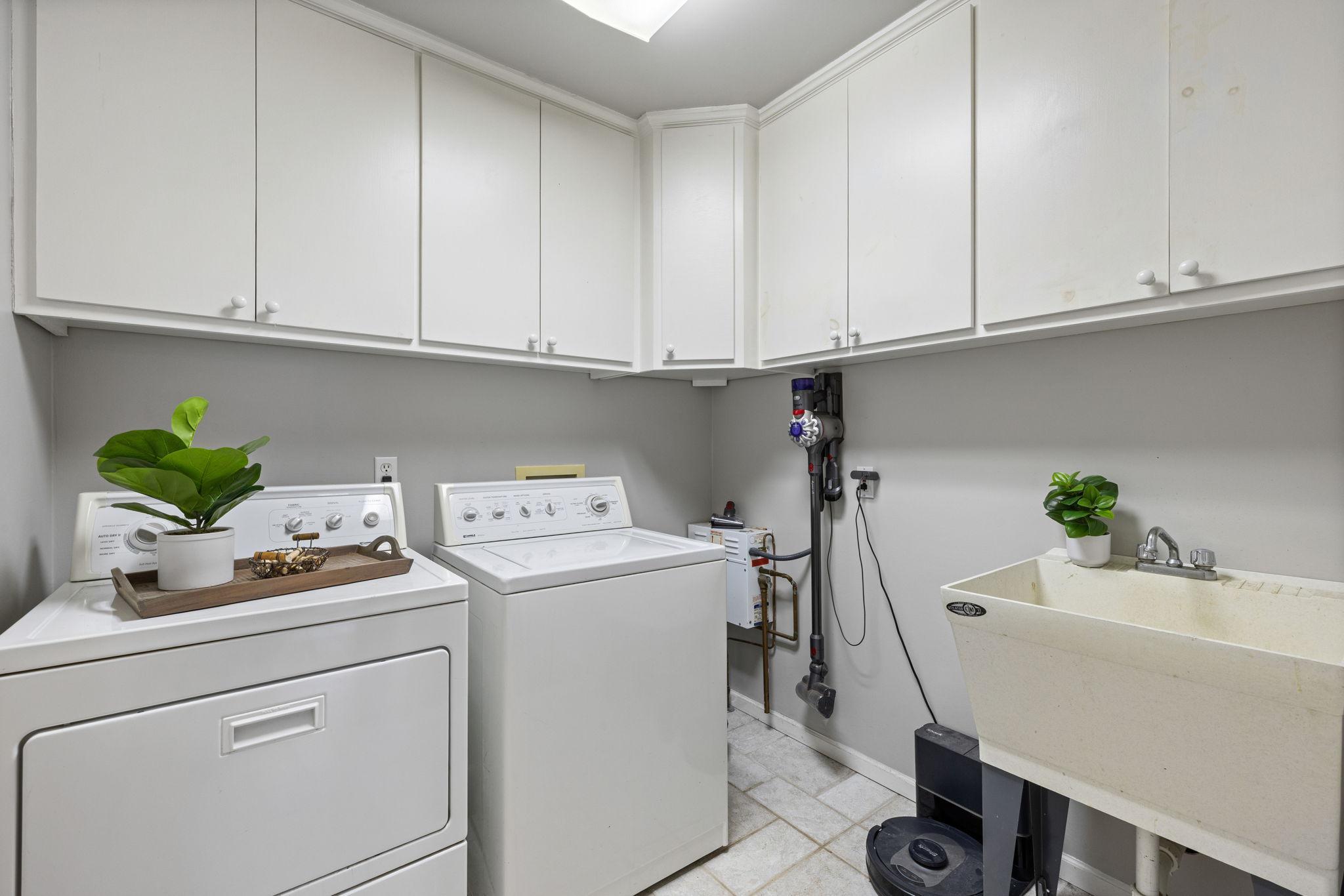 Main floor laundry