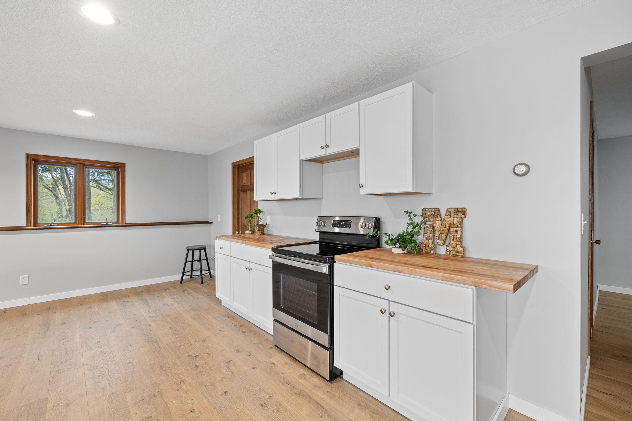 All new kitchen space!