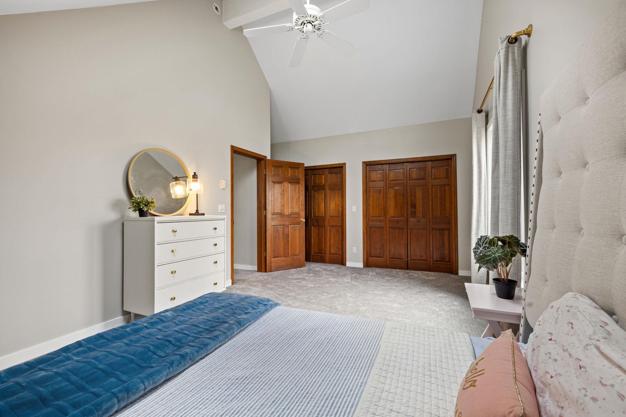 Vaulted ceilings