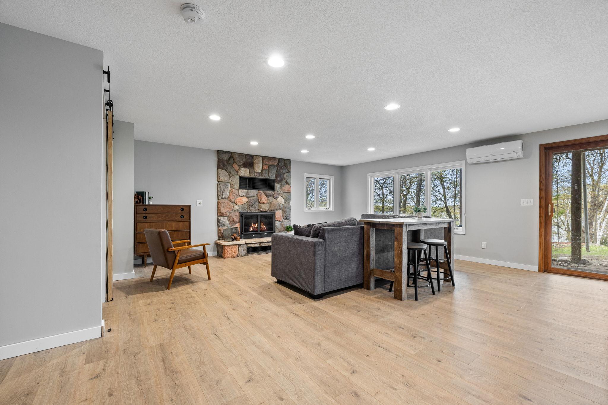 Fully redone lower level!