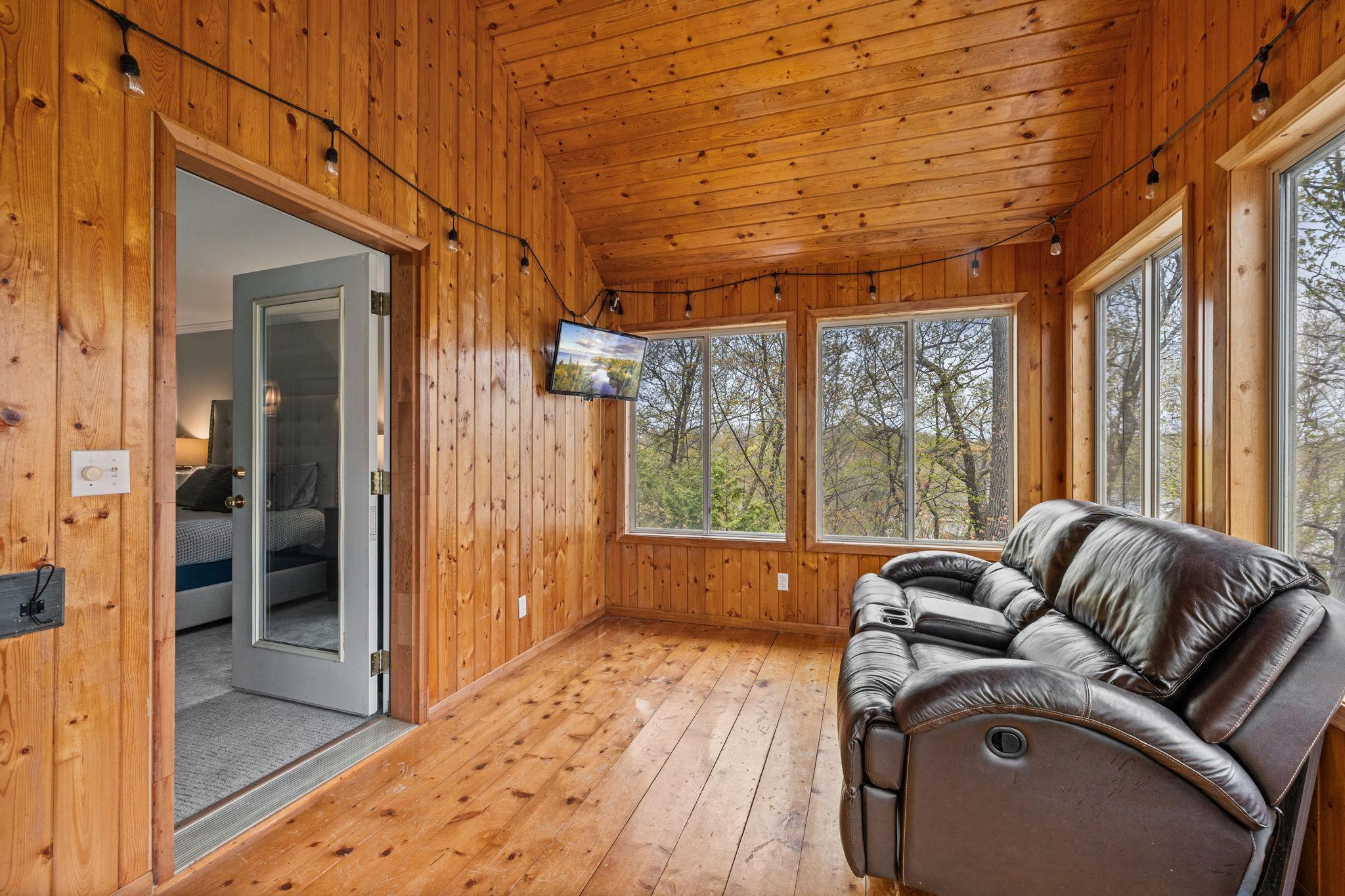 Enjoy views of the lake